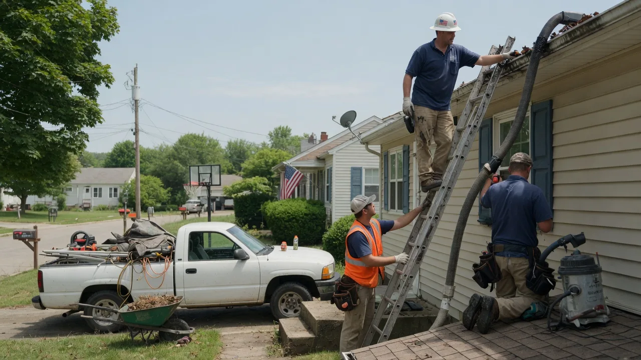 Gutter Installation in Brownstown, IL near me